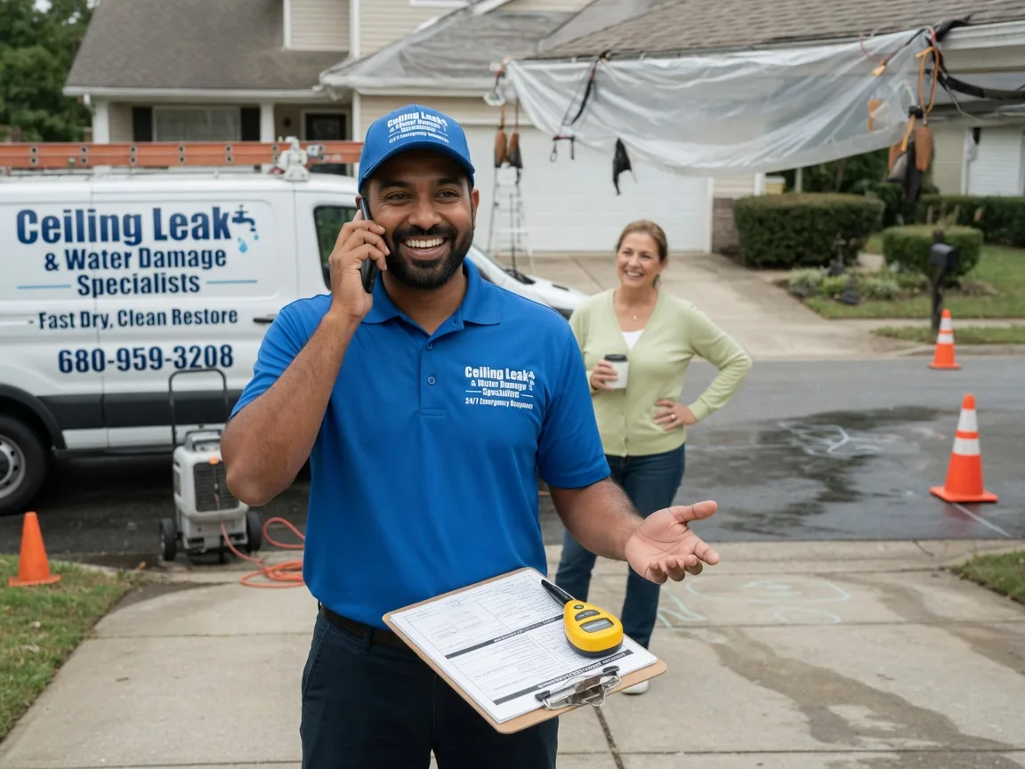 Ceiling Leak Cleanup Hodges, SC FAQs